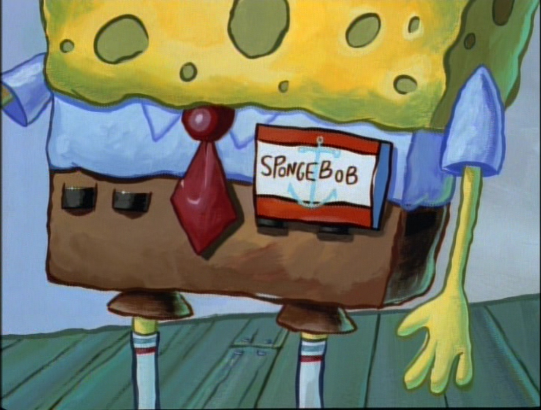 SpongeBobs Name Tag Encyclopedia SpongeBobia FANDOM Powered By