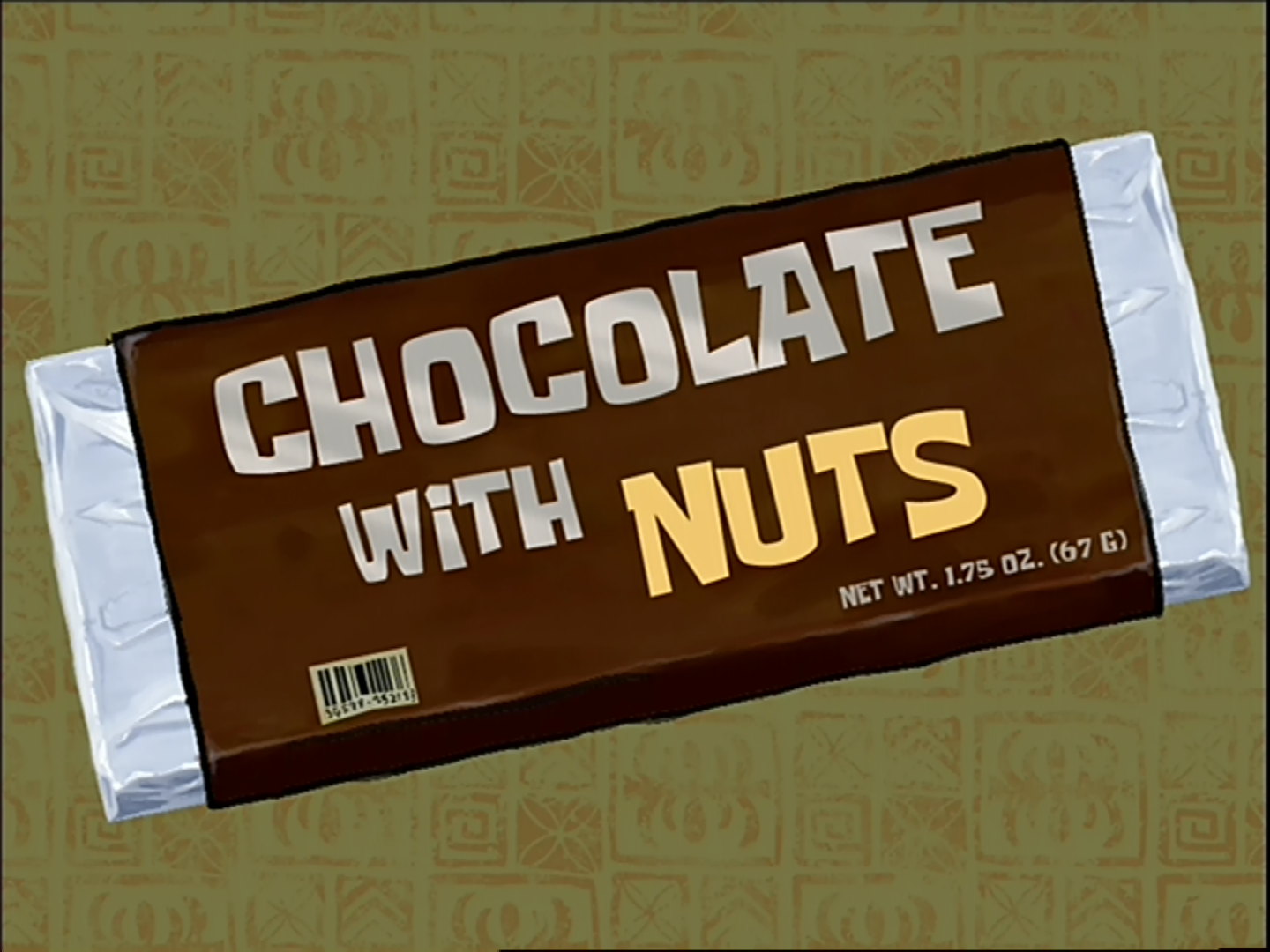 Resultado de imagem para spongebob chocolate with nuts