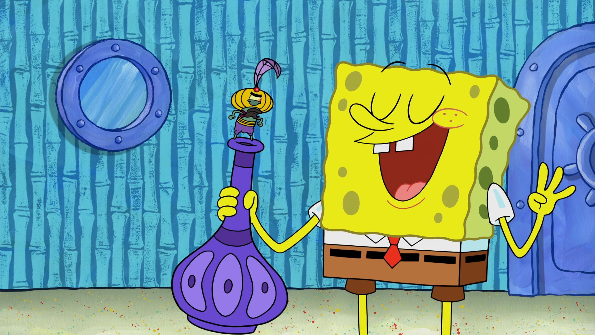 Patrick Star's house/gallery/Spin the Bottle Encyclopedia SpongeBobia