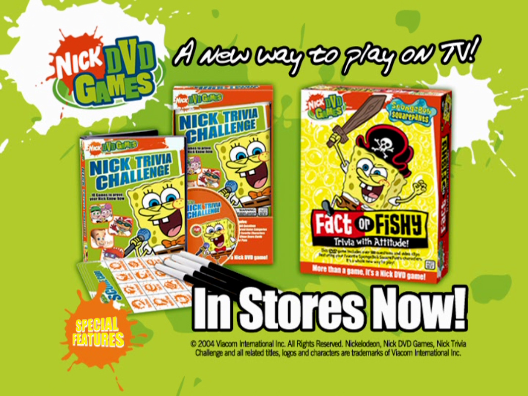 nick dvd game demo encyclopedia spongebobia fandom powered by wikia game dvd flyer
