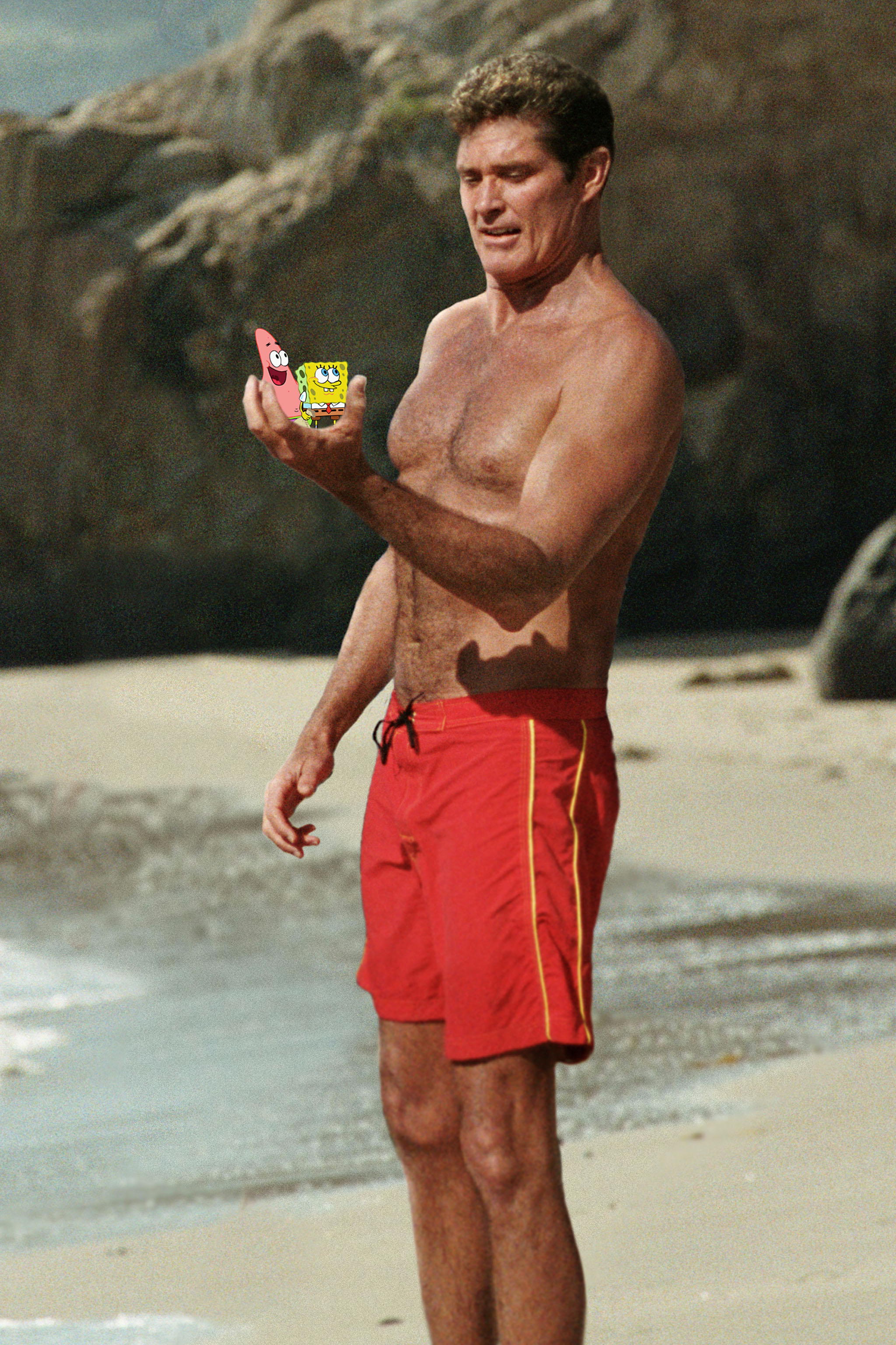 david hasselhoff spongebob squarepants movie