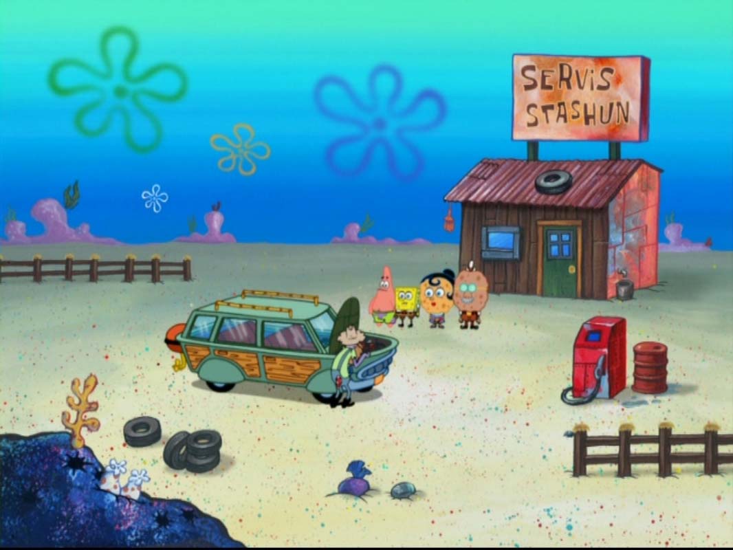 The Spongebob Squarepants Movie Shell City - agfasr