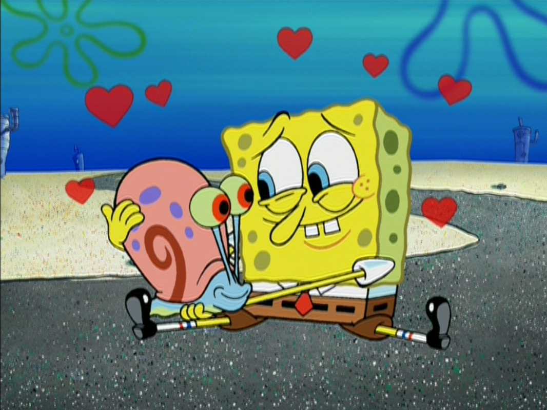 Spongebob Gary Relationship Encyclopedia Spongebobia Fandom Powered 