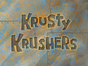 Krusty Krushers title card
