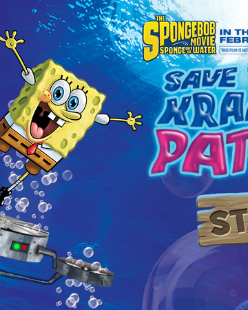 The Spongebob Movie Sponge Out Of Water Save The Krabby Patty Encyclopedia Spongebobia Fandom