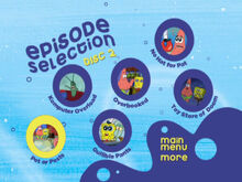 Disc 2 episode selection menu 1-0