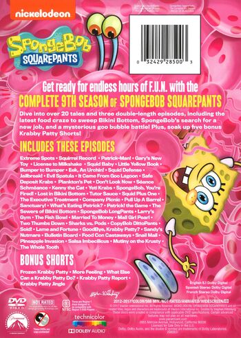 The Complete Ninth Season | Encyclopedia SpongeBobia | FANDOM powered ...