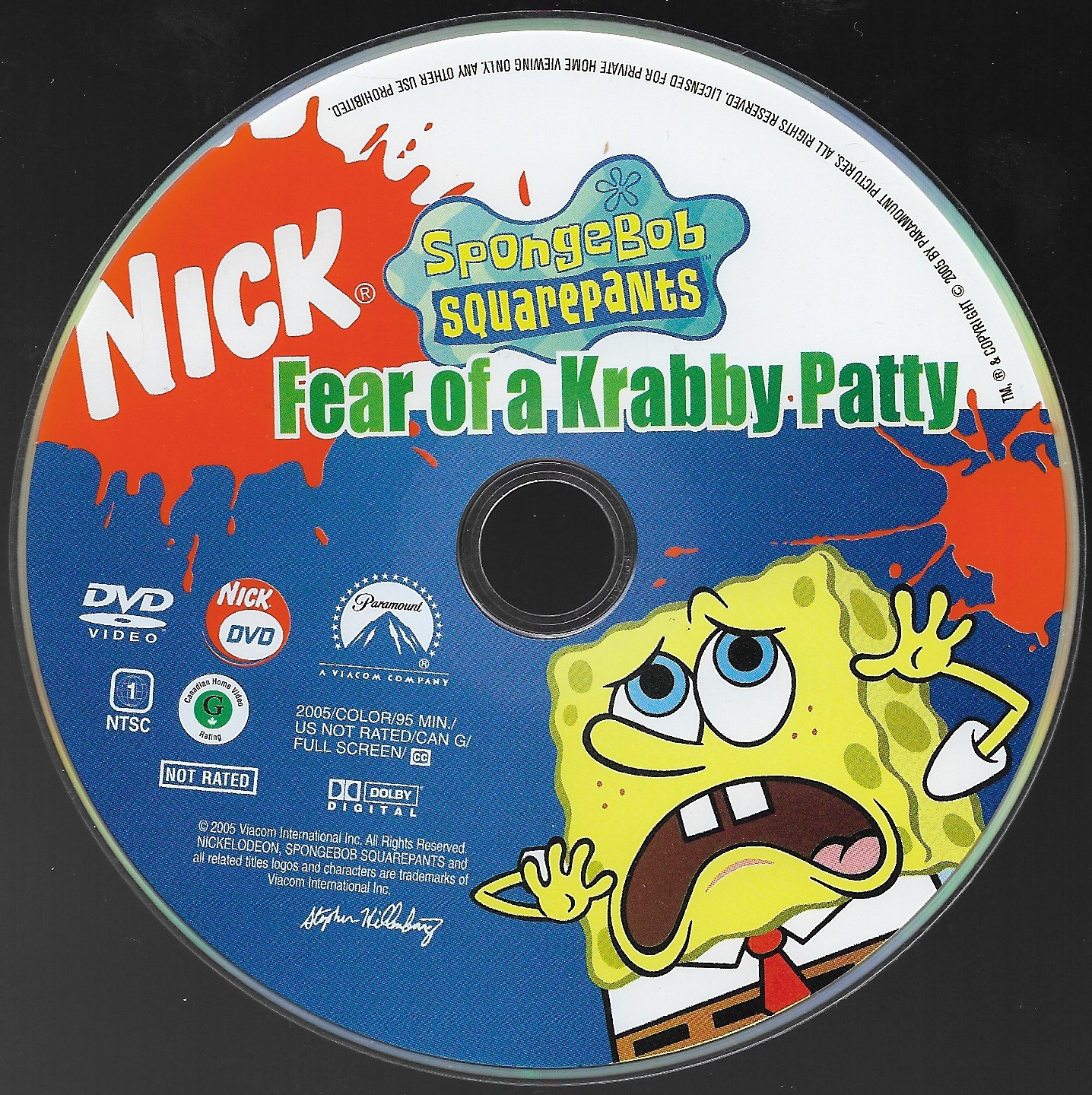 Spongebob Squarepants Fear Of A Krabby Patty Vhs In 2 - vrogue.co