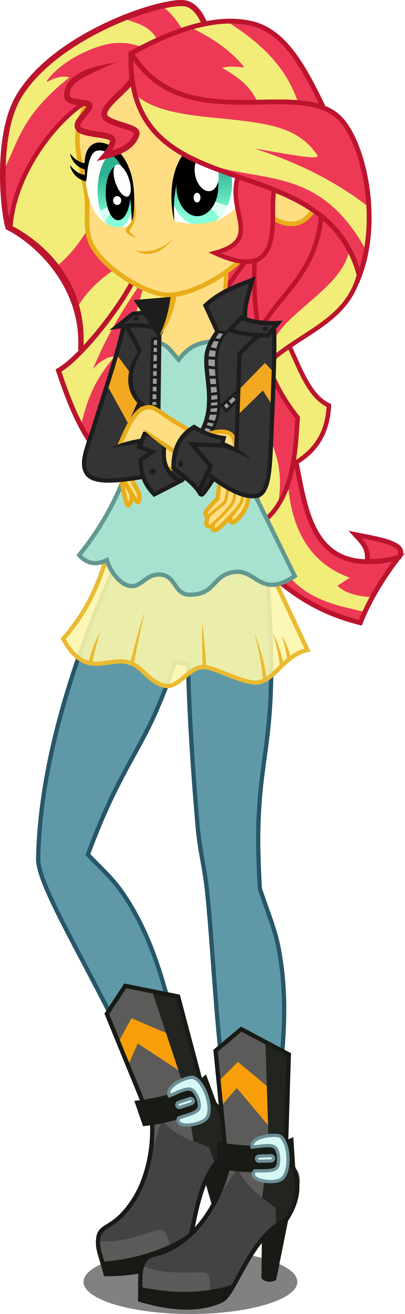 Image Sunset  Shimmer  Equestria  Girls  New Outfit png 