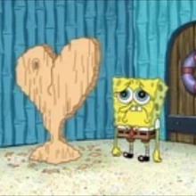 lego spongebob dumped