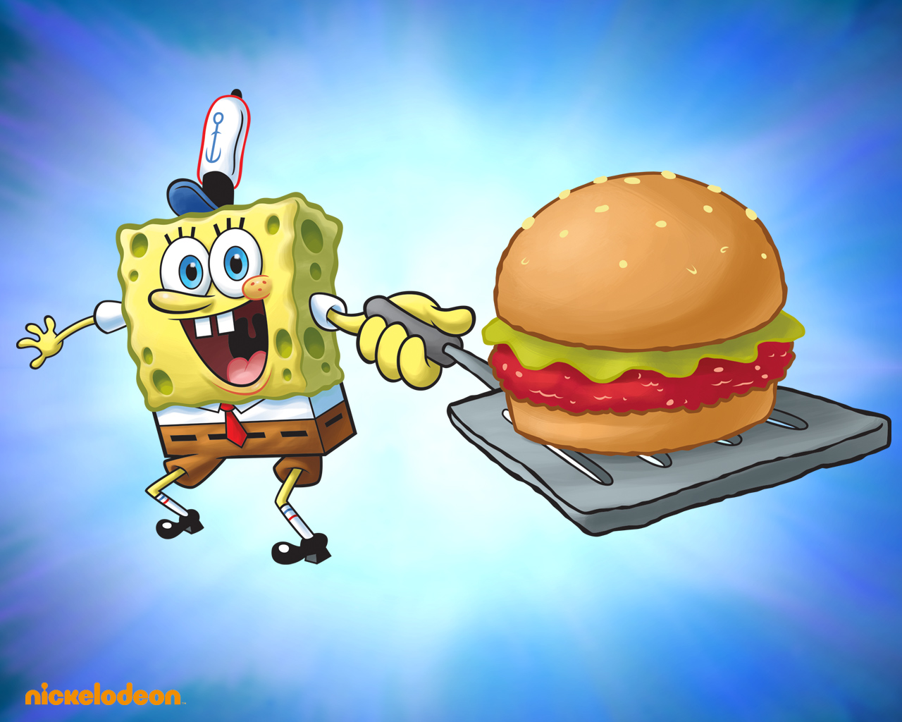 Image SB wall krabby patty 1280.jpg SpongeBob SquarePants Wiki