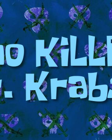 Who Killed Spongebob