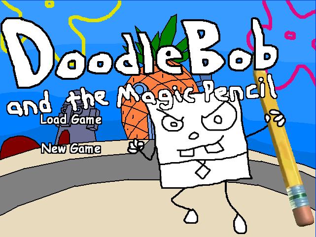 jogo doodlebob and the magic pencil