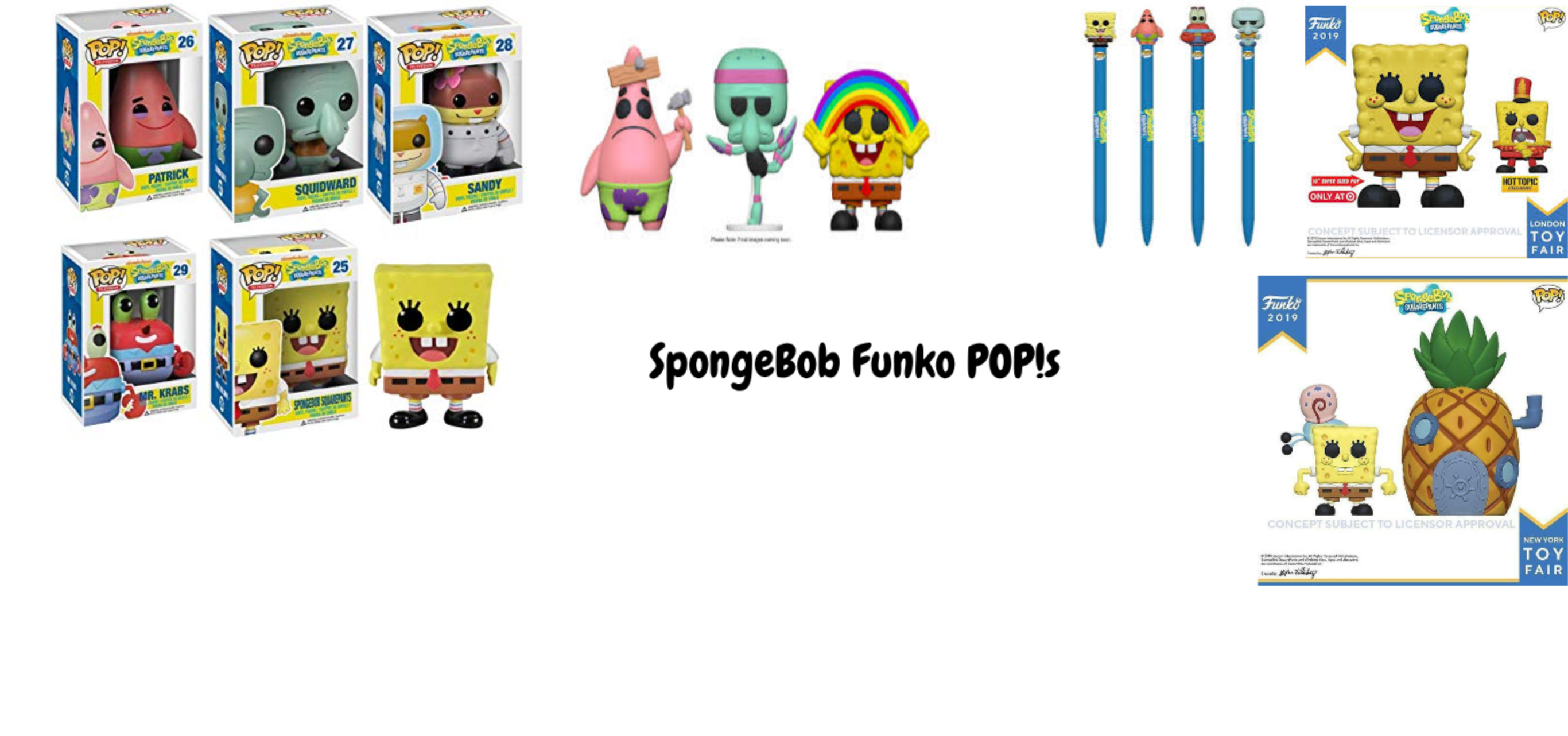 spongebob funko pop 2019