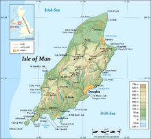 Isle of man map