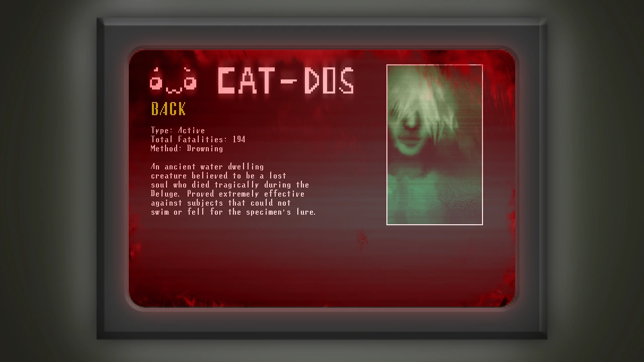 Image CATDOS Specimen 13.png Spooky's House of Jump Scares Wiki FANDOM powered by Wikia