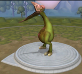 Stretched beak bug