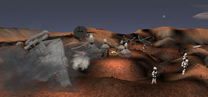 Gorga III Imperial crash site