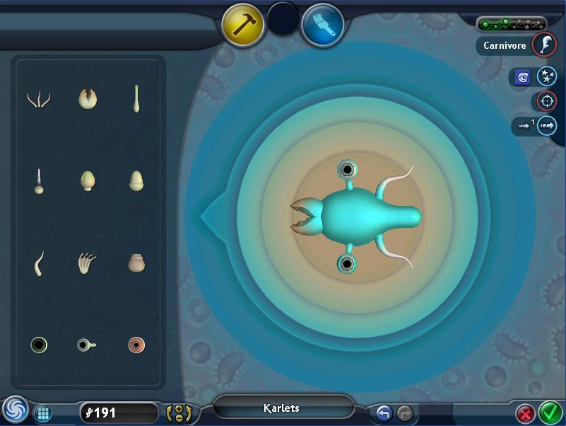 Spore unlock all parts