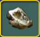 Golden geode icon