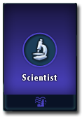 Scientist card