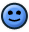 Blue face