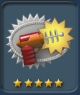 89px Warmonger badge