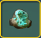 Aqua geode icon