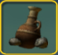 Super old clay pot icon