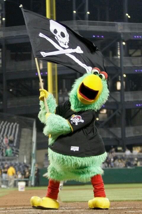 Don Lopez and Washington Nationals Mascot Screech