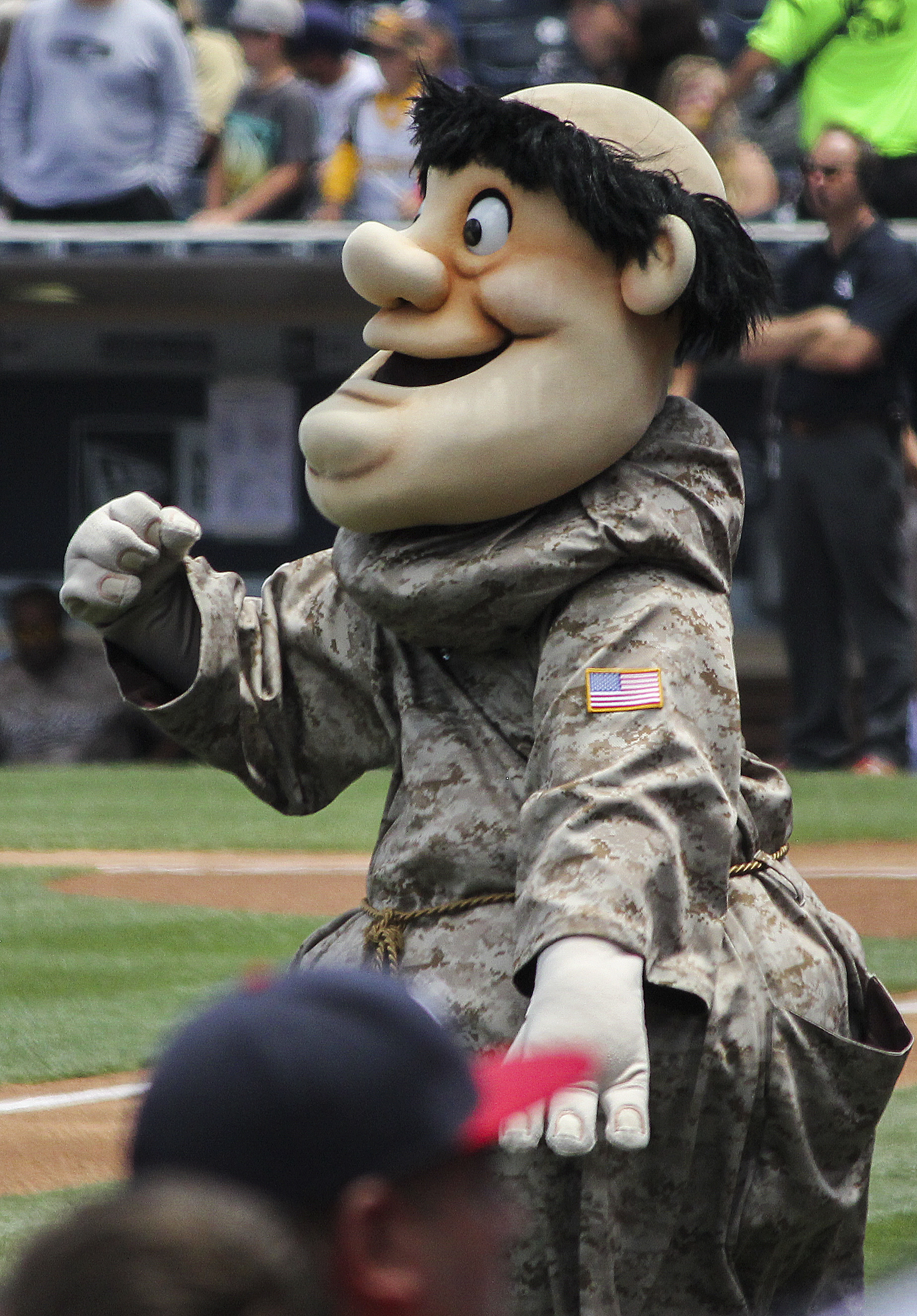 The Swinging Friar San Diego Padres Sportsmascots Wikia