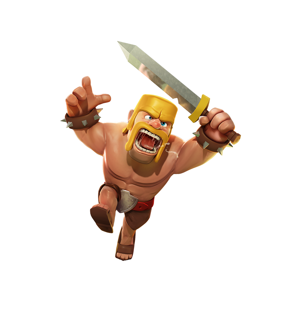 clash of clans barbarian