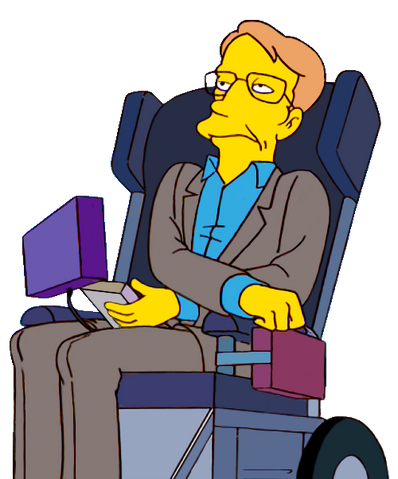 Image - Stephen Hawking.PNG | The Simpsons: Springfield Bound | FANDOM