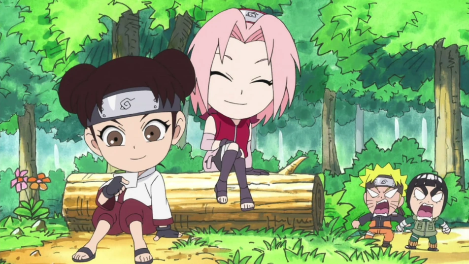 Image 532300sakura and tenten.png Rock Lee's Springtime of Youth