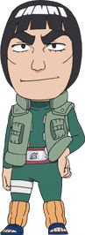 Might Guy's full appearance