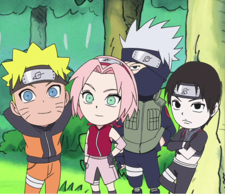 Image - Team Kakashi.png | Rock Lee's Springtime of Youth Wiki | FANDOM