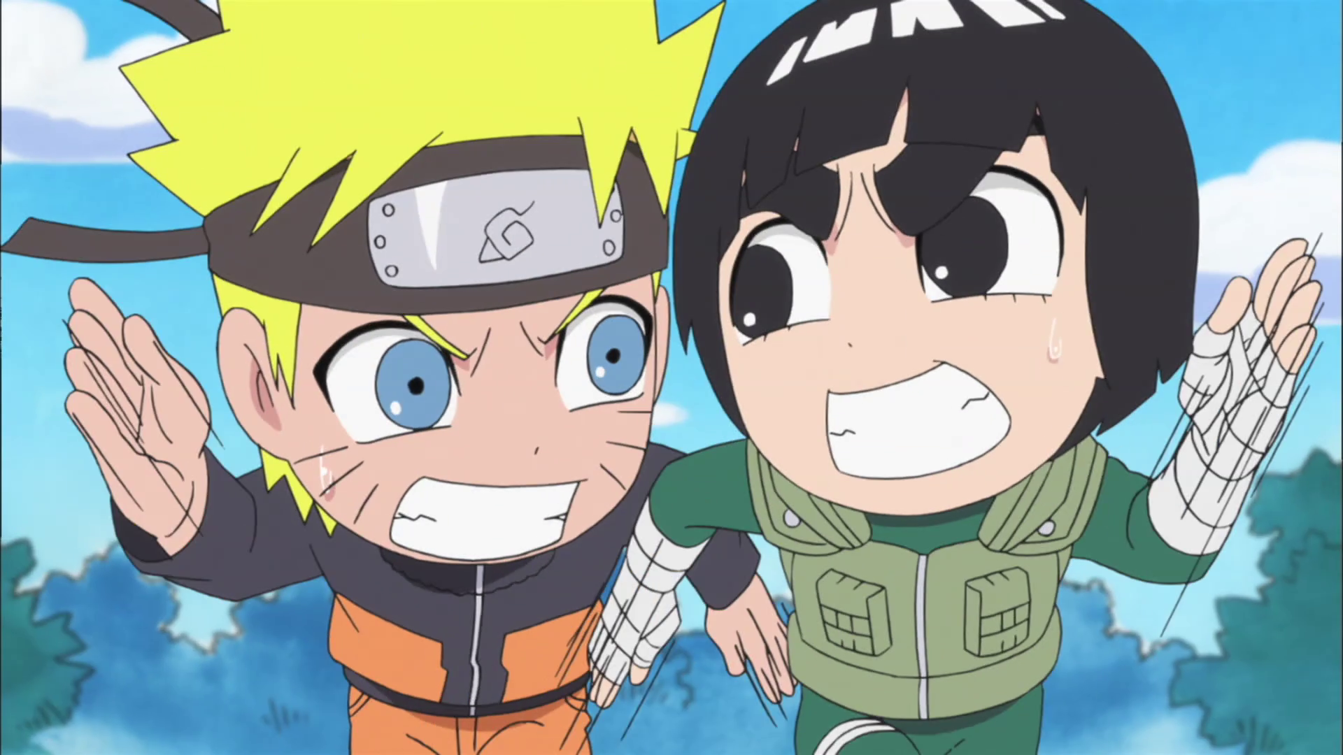 rock lee e naruto