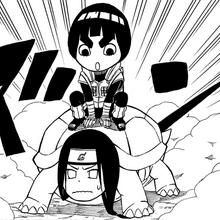 Rock Lee Manga Gallery Rock Lee S Springtime Of Youth Wiki Fandom