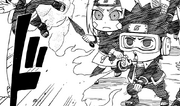 Obito using Fire Ball Technique