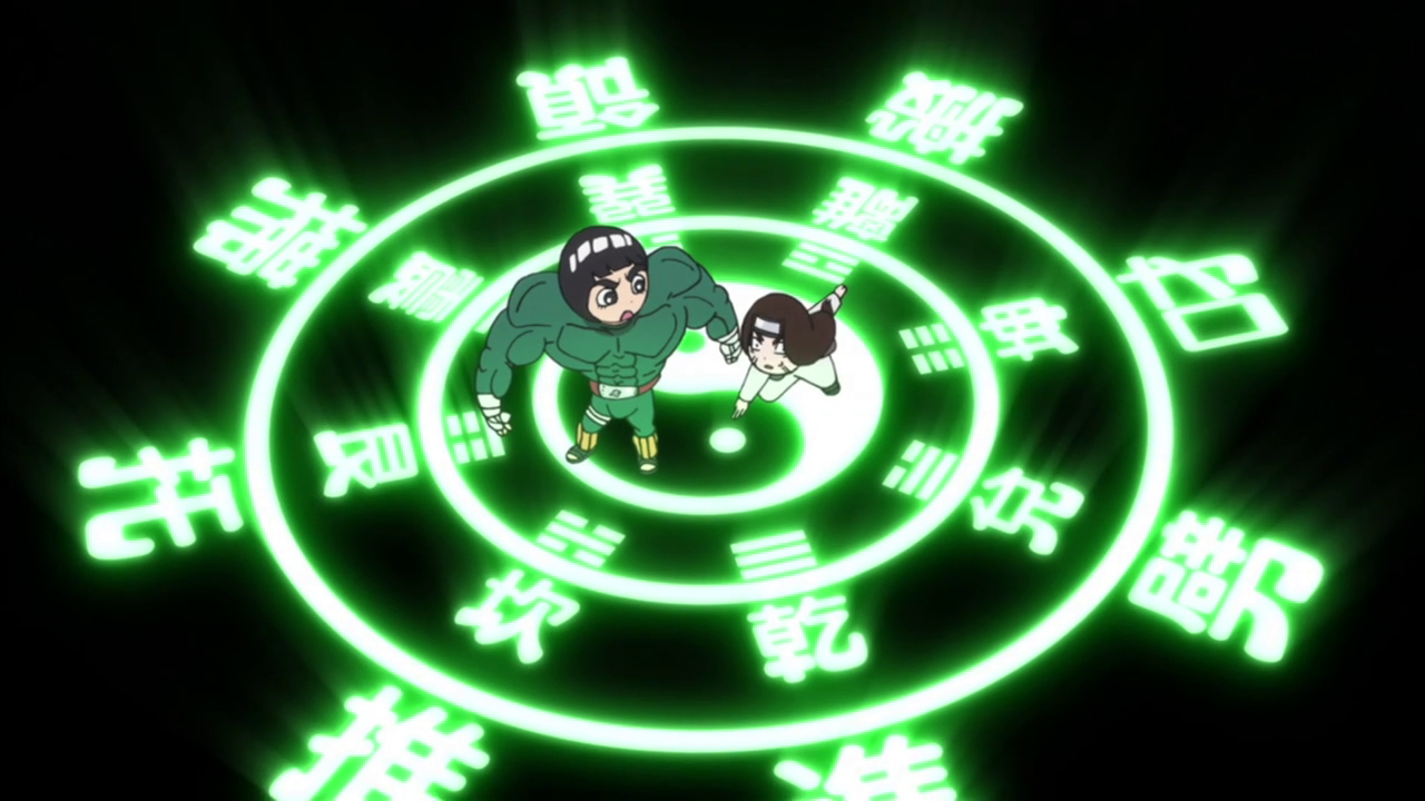 Image - Eight Trigrams Sixty-Four Palms.png Rock Lee's Springtime of.