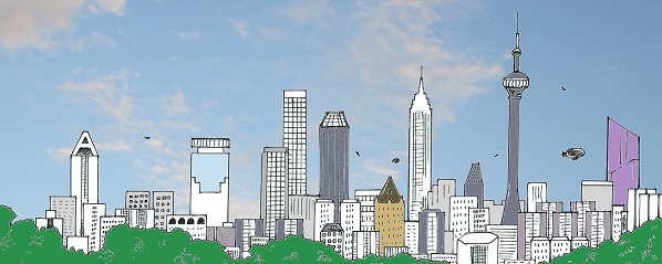 Quadropolis skyline