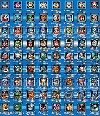 Megaman 8 Bit Bosses Sprite Stitch Wiki Fandom