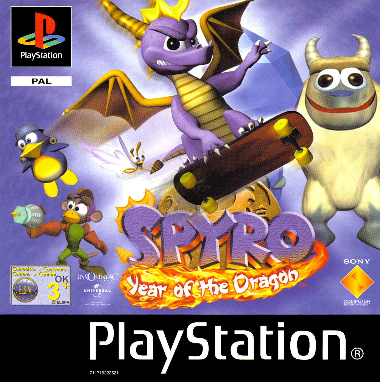 Spyro 3 Year Of The Dragon Iso Palo