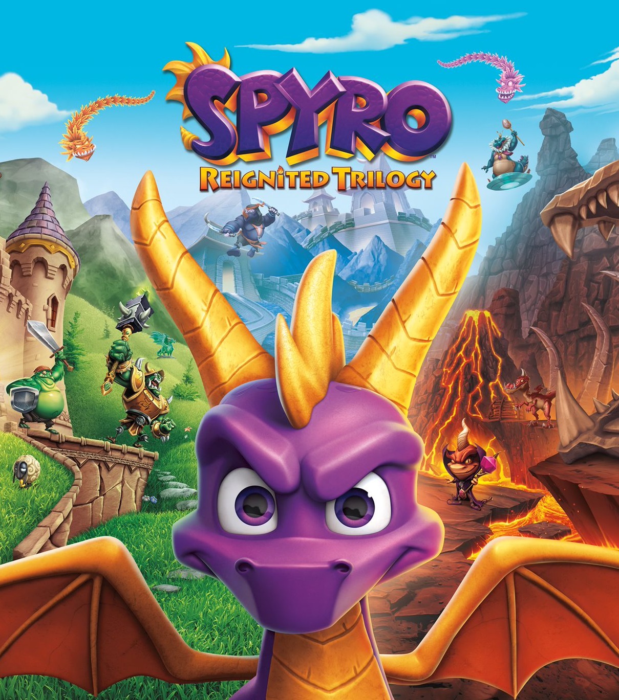 spyro game dragon characters