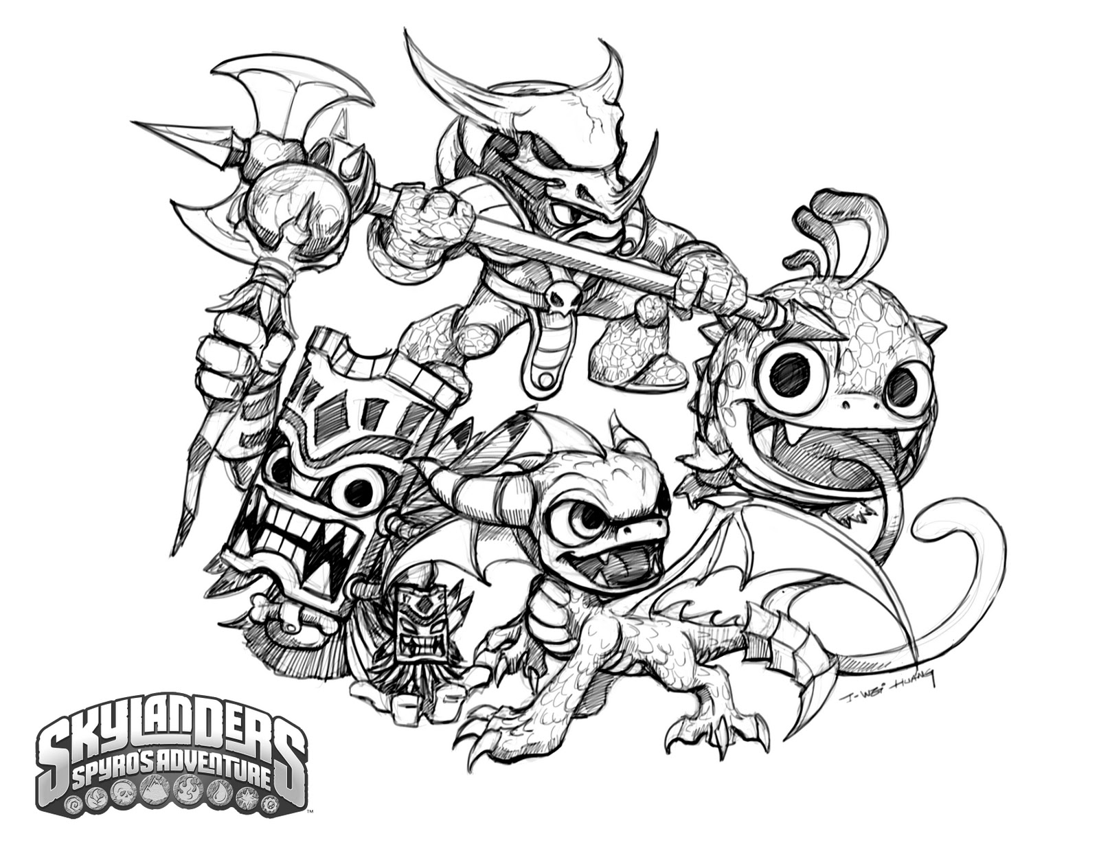 Skylanders magic