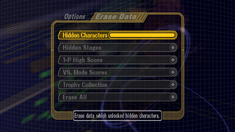 SSBM Erase Data