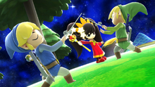 SSB4-Wii U Congratulations Toon Link Classic