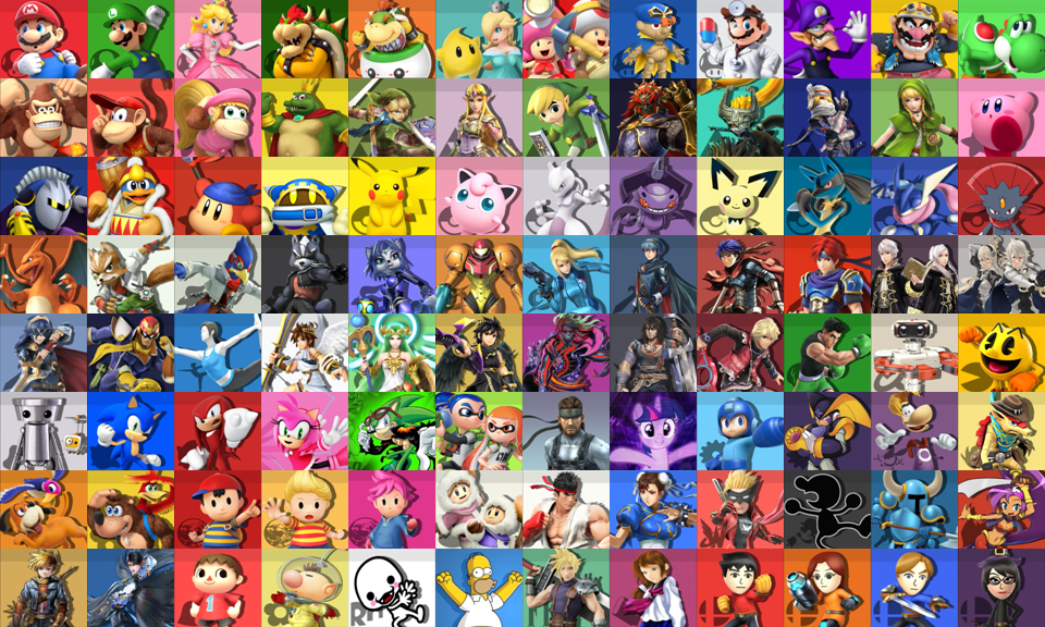 Image Super Smash Bros 5 Characters Png Smashpedia