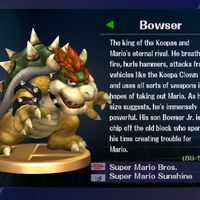 Bowser Super Smash Bros Brawl Smashpedia Fandom