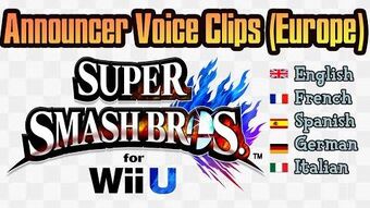 Announcer Smashpedia Fandom